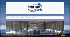 Desktop Screenshot of planetpadelindoor.com